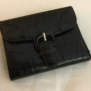 NWOT Antonio Melani Women's Small Black Wallet